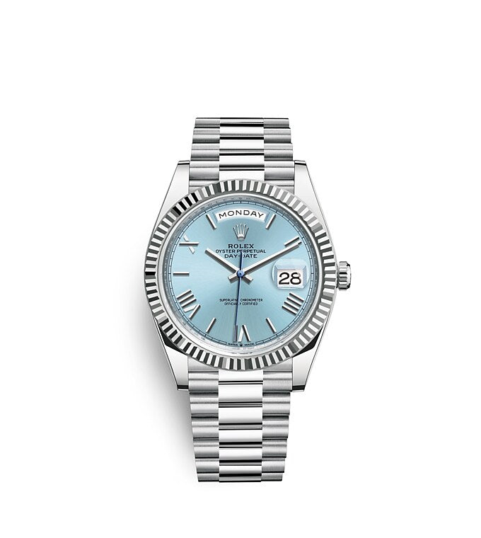 DAY-DATE 40Oyster, 40 mm, platinum, M228236-0012