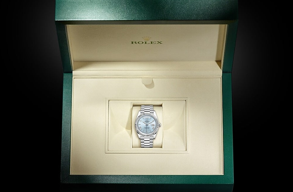 DAY-DATE 40Oyster, 40 mm, platinum, M228236-0012