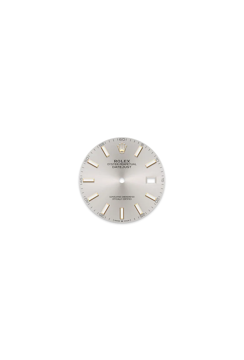 Date Just Silver Dial