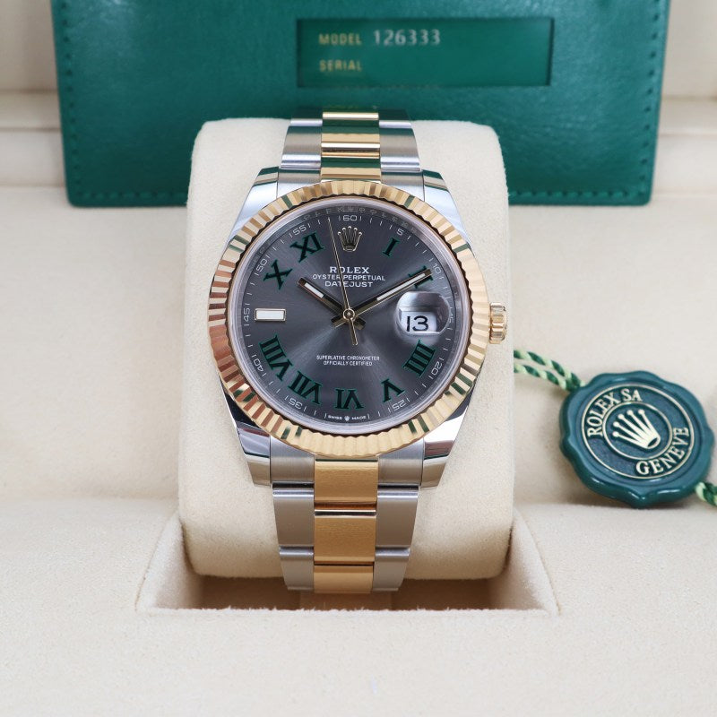 Datejust Wimbledon two-tone oyster
