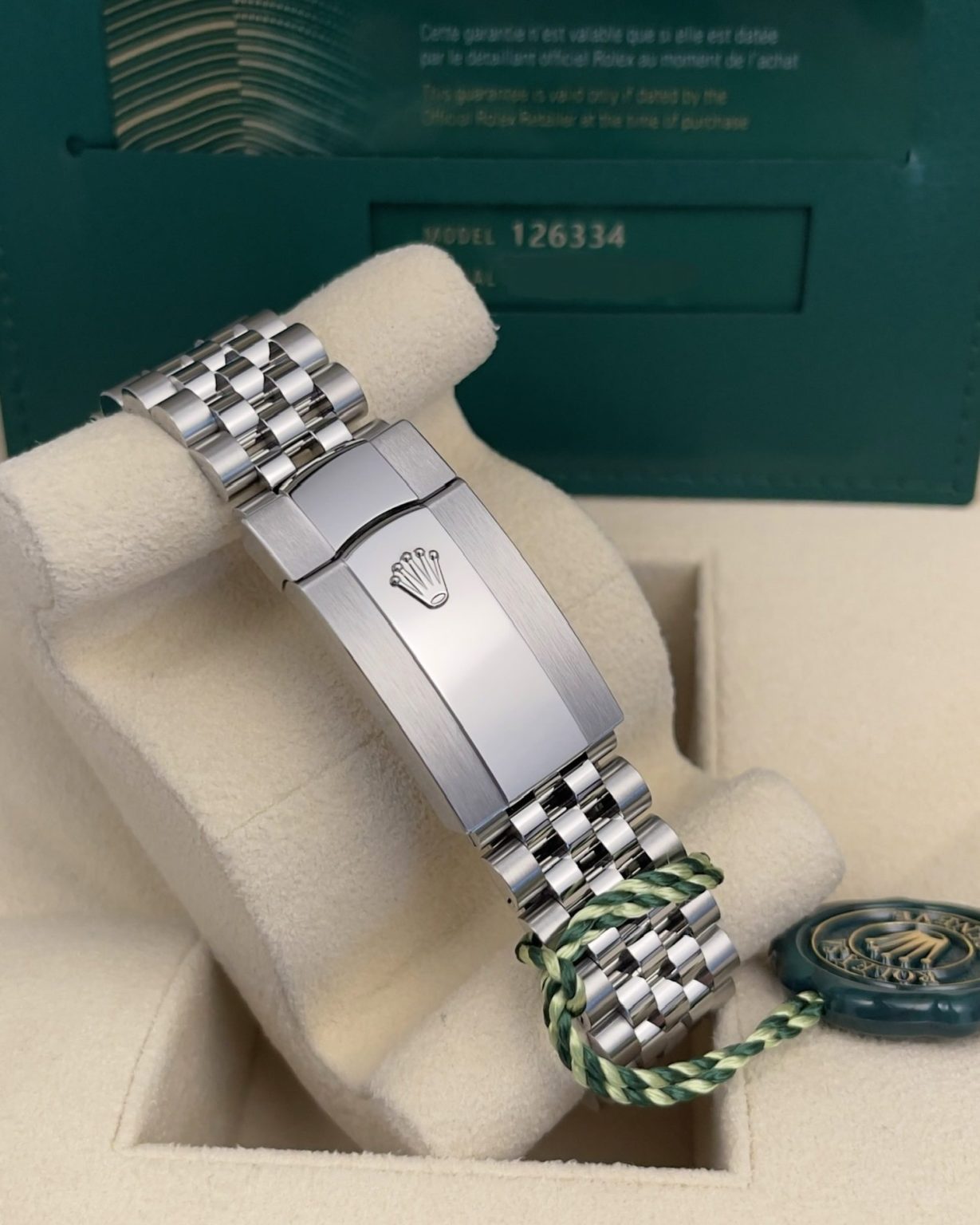 Rolex Datejust ‘Rhodium Index’ Dial Jubilee