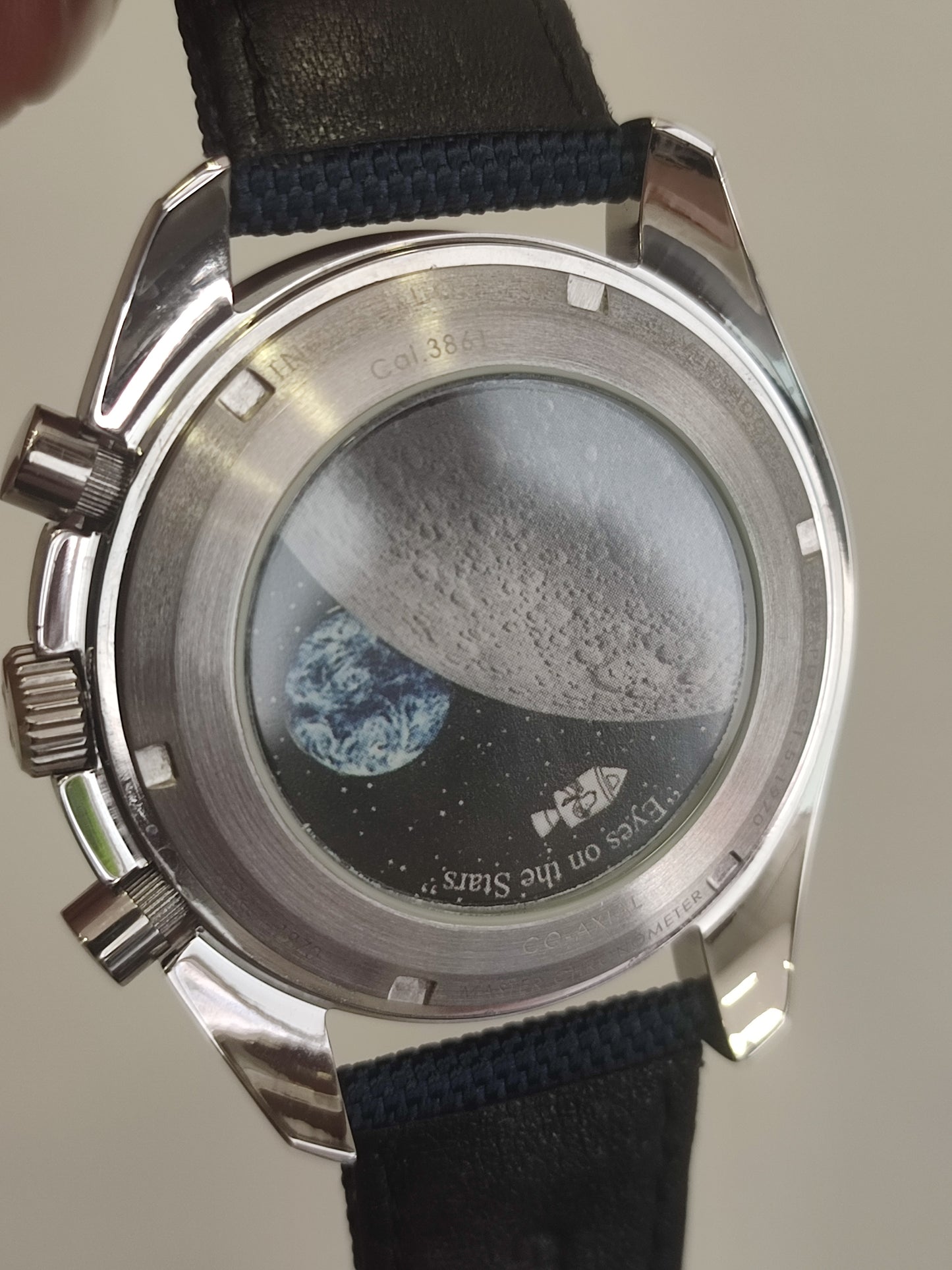 Omega Speedmaster Silver Snoopy Award 50th Anniversary