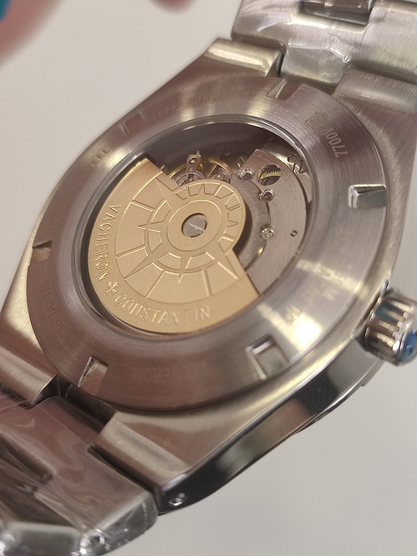 Overseas blue dial
