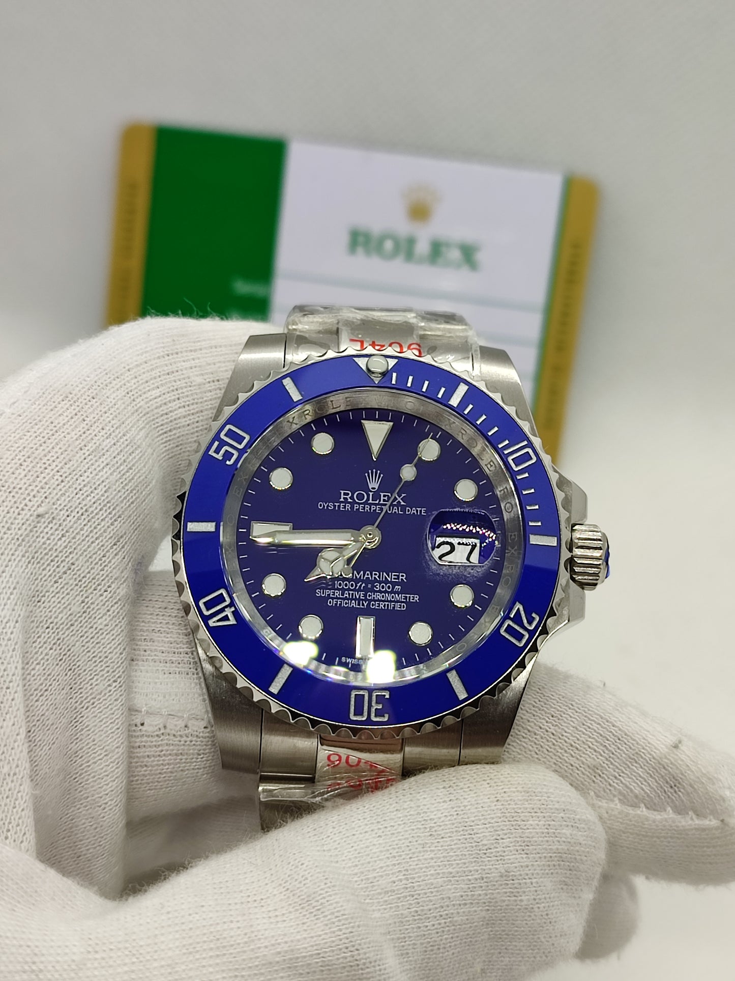 Submariner blue dial