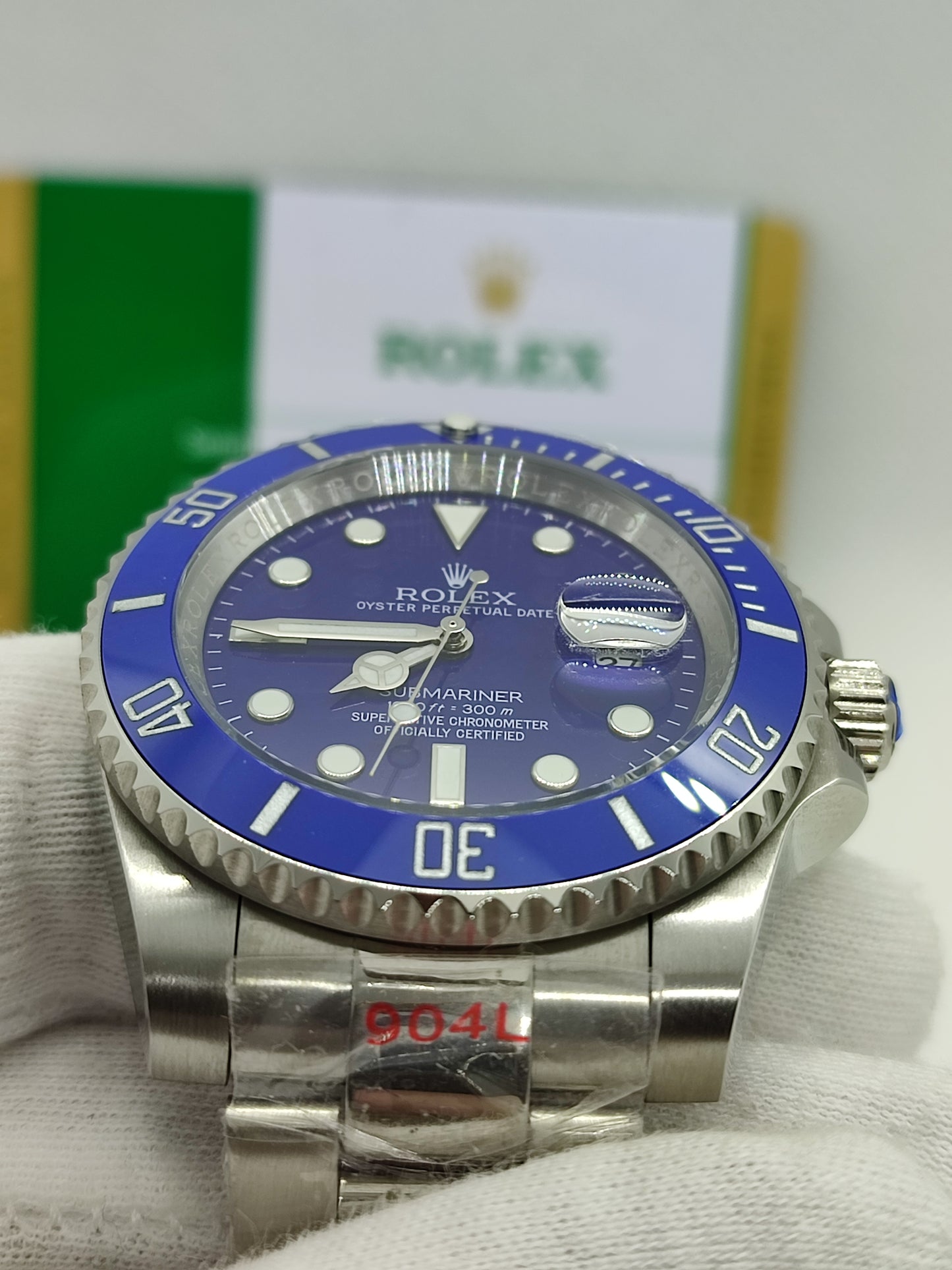 Submariner blue dial