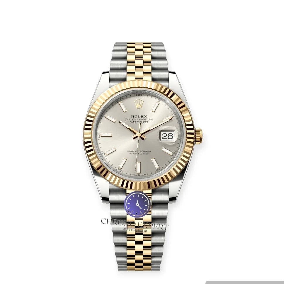 Date Just Silver Dial