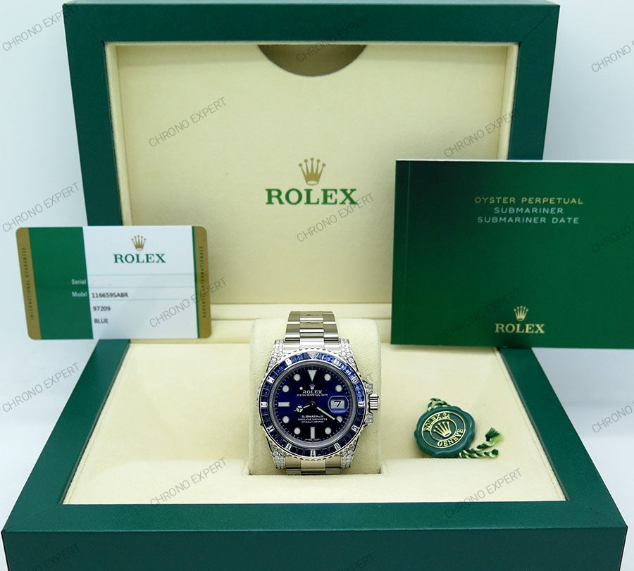 Submariner blue diamond Bezel