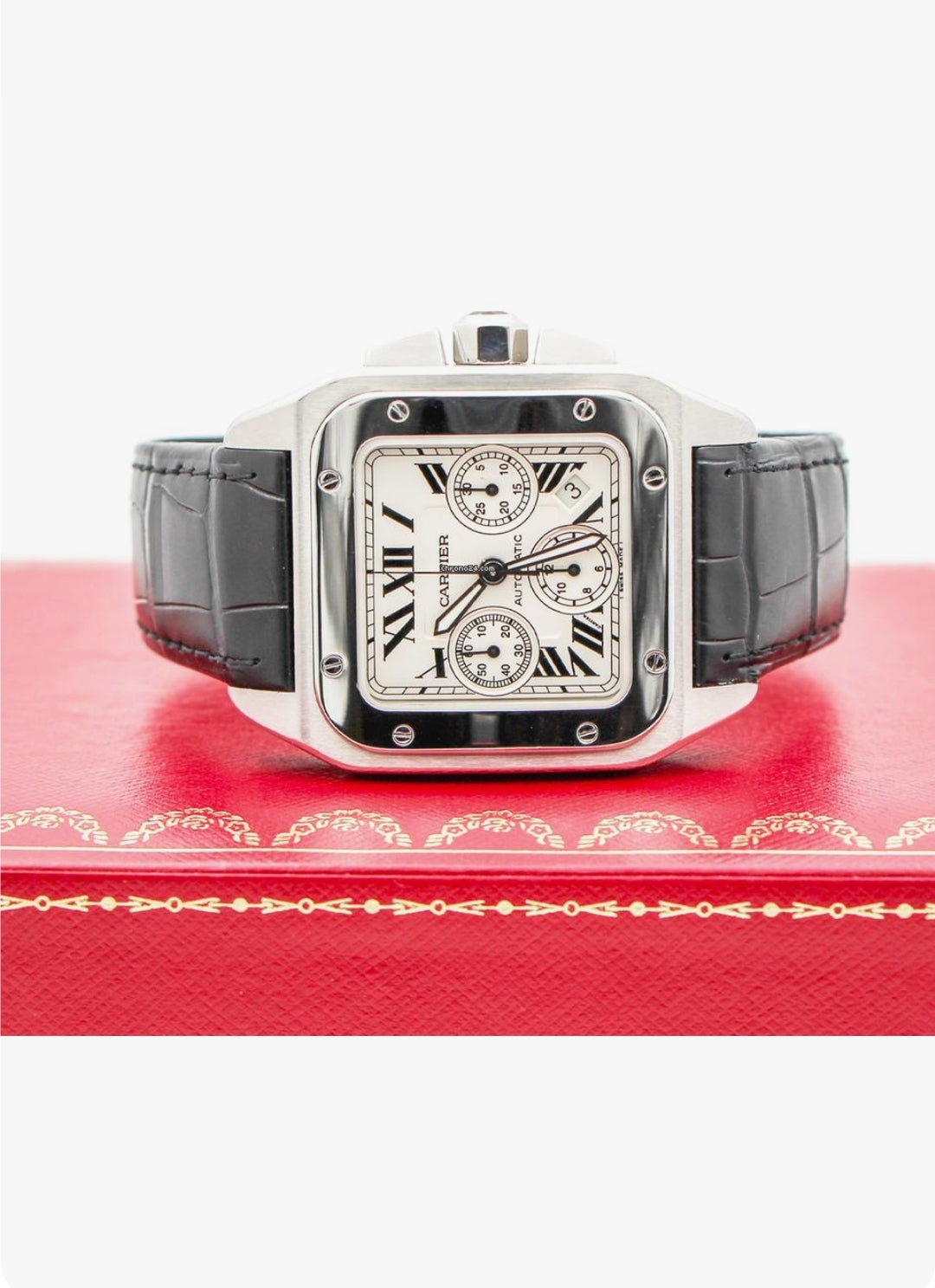Cartier Santos 100 Xl Chronograph 2740