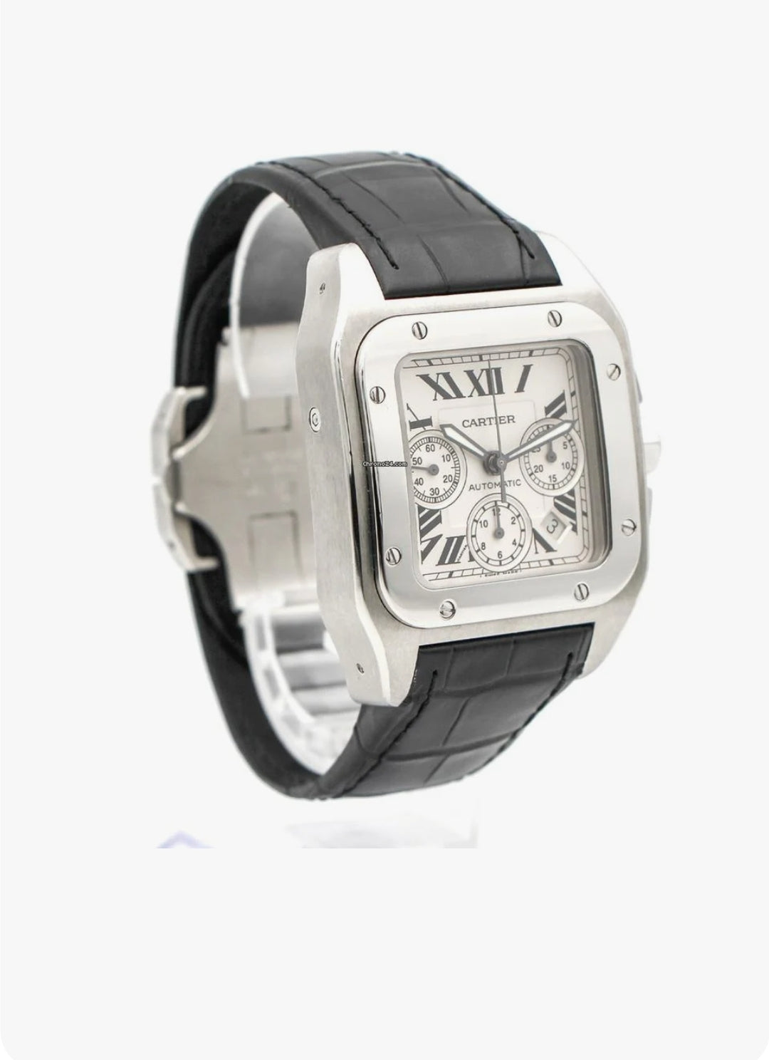 Cartier Santos 100 Xl Chronograph 2740