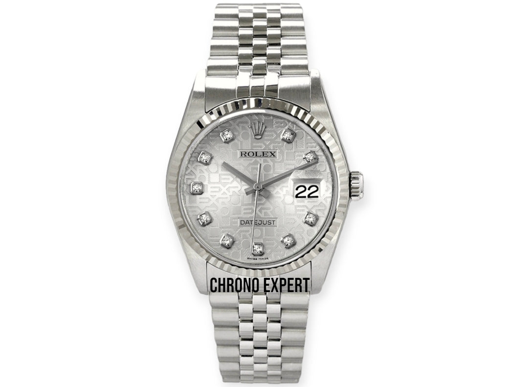 Date Just Silver Dial Anniversary