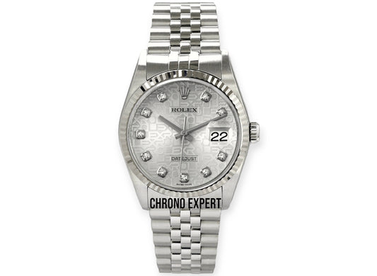 Date Just Silver Dial Anniversary