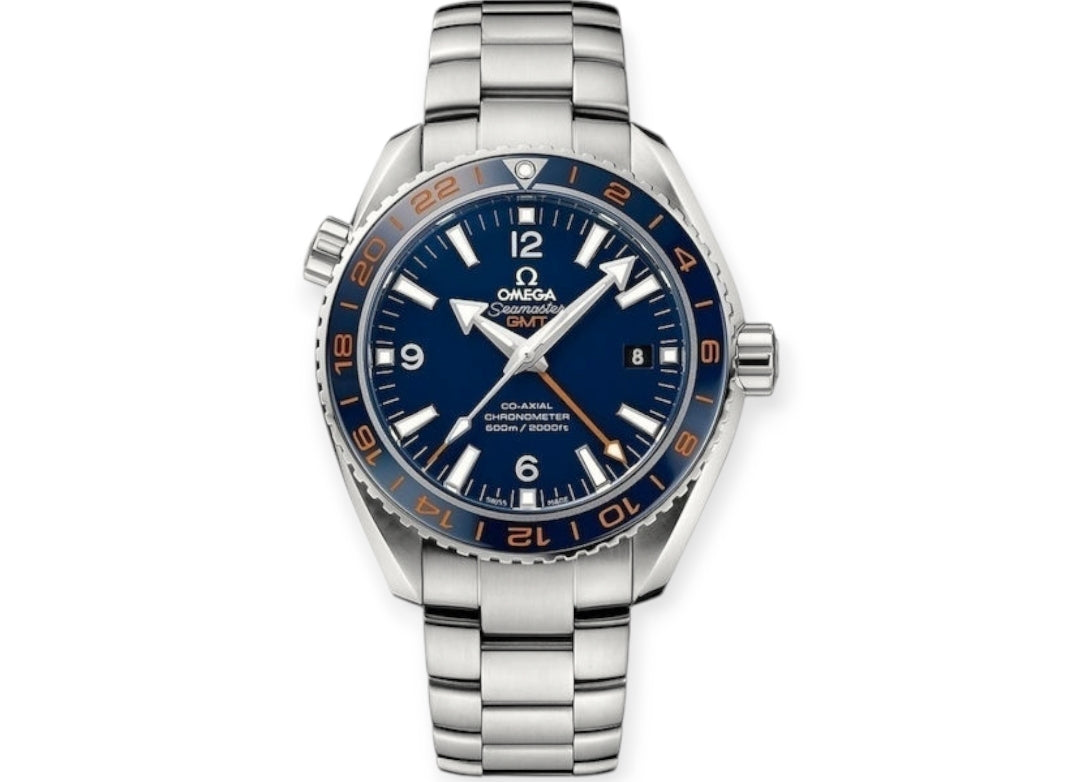 Omega Seamaster Planet Ocean GMT Good Planet Co-Axial 8600 Caliber