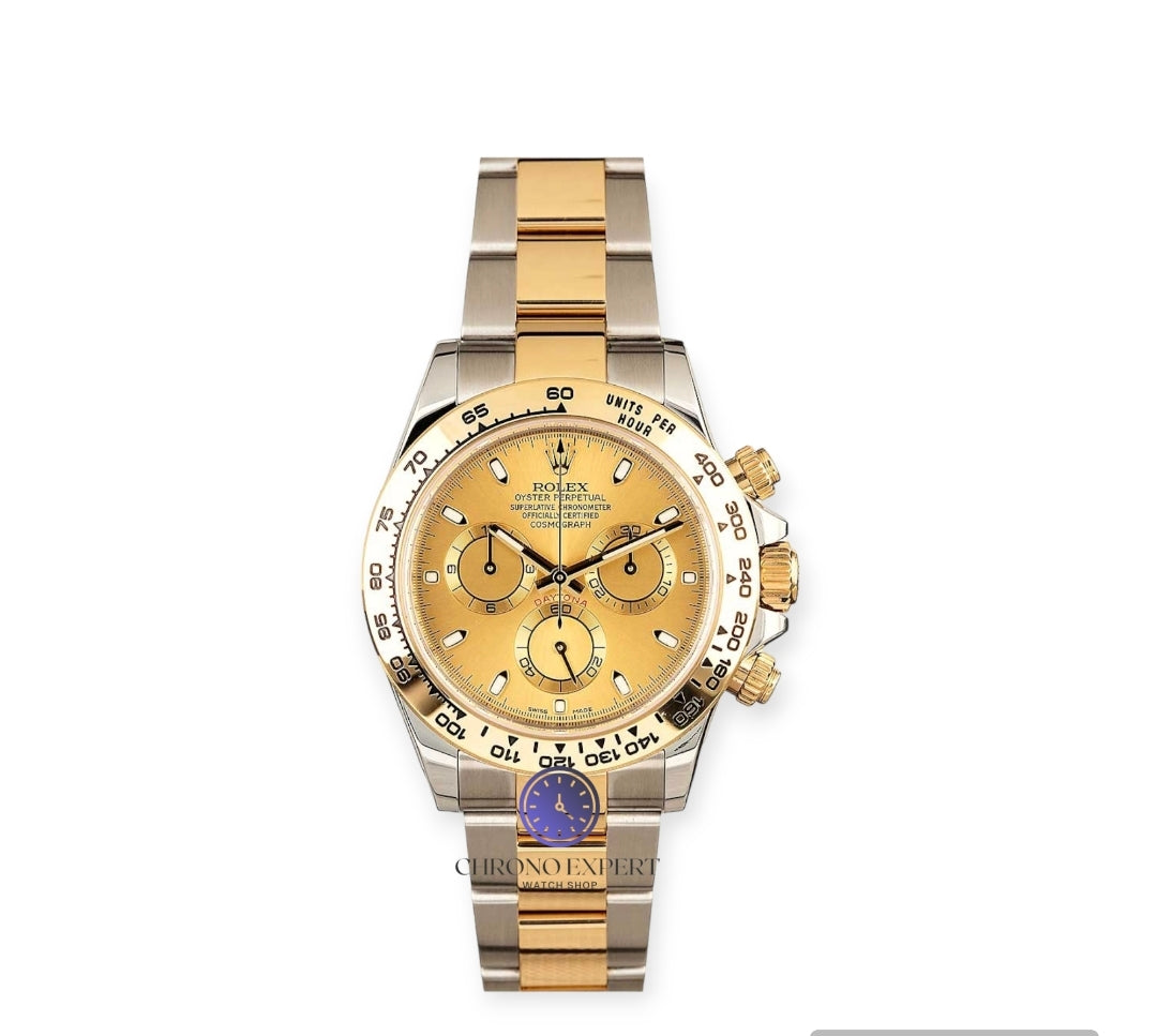 Daytona two tone gold dial
