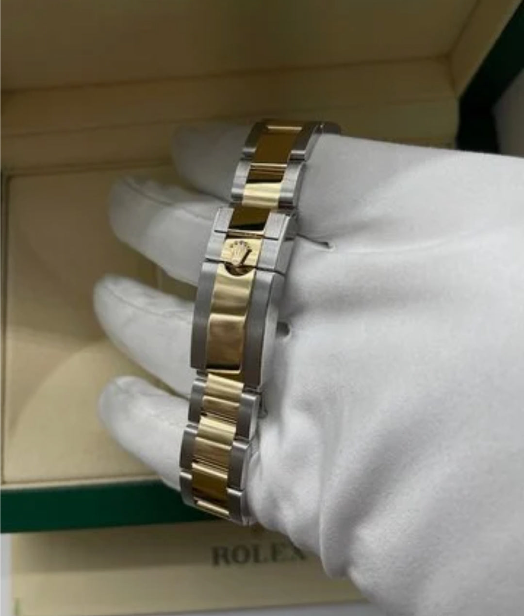 Daytona two tone gold dial