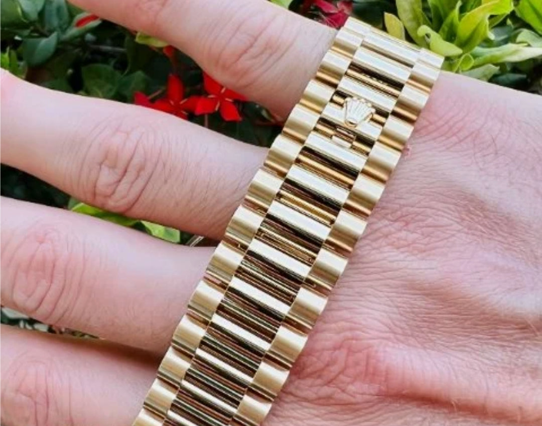 Day Date Gold Green Dial
