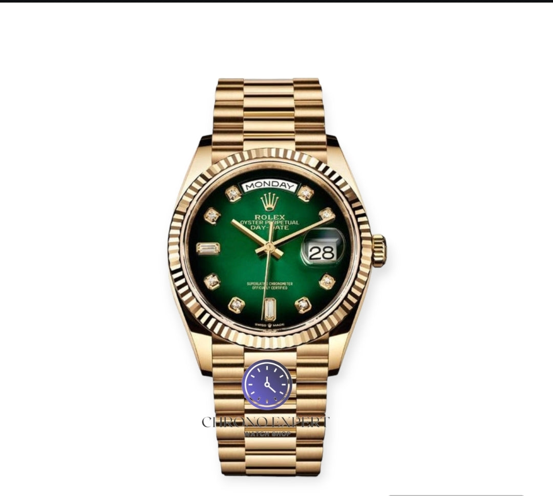 Day Date green ombre