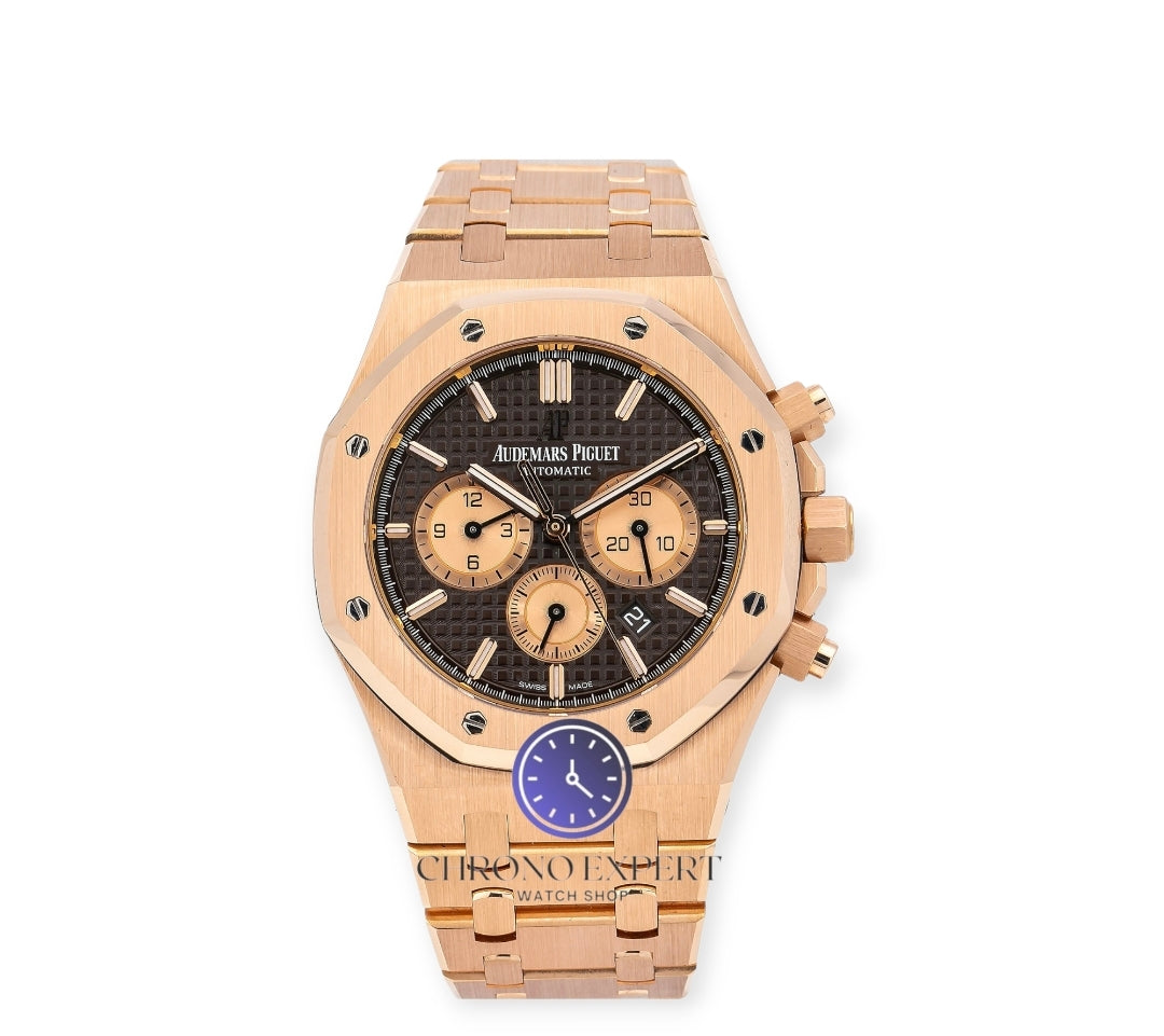 Royal Oak Gold Black Dial