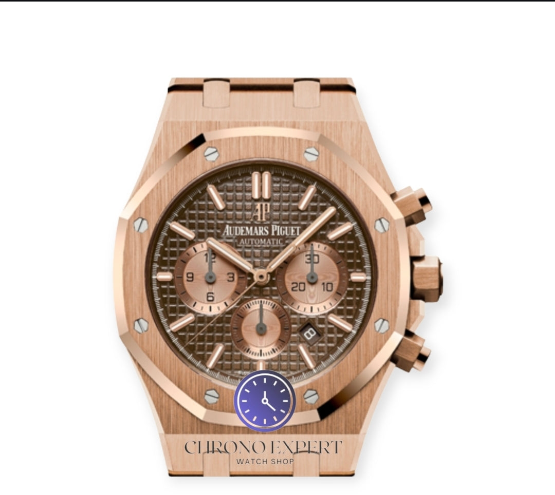 Royal Oak chocolate dial chronograph
