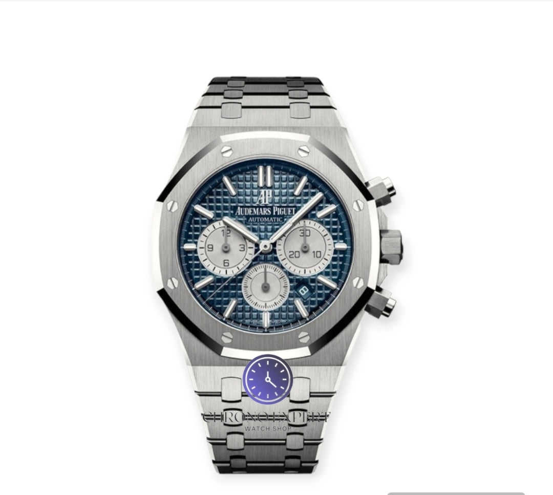 Royal Oak Blue Dial Chronograph