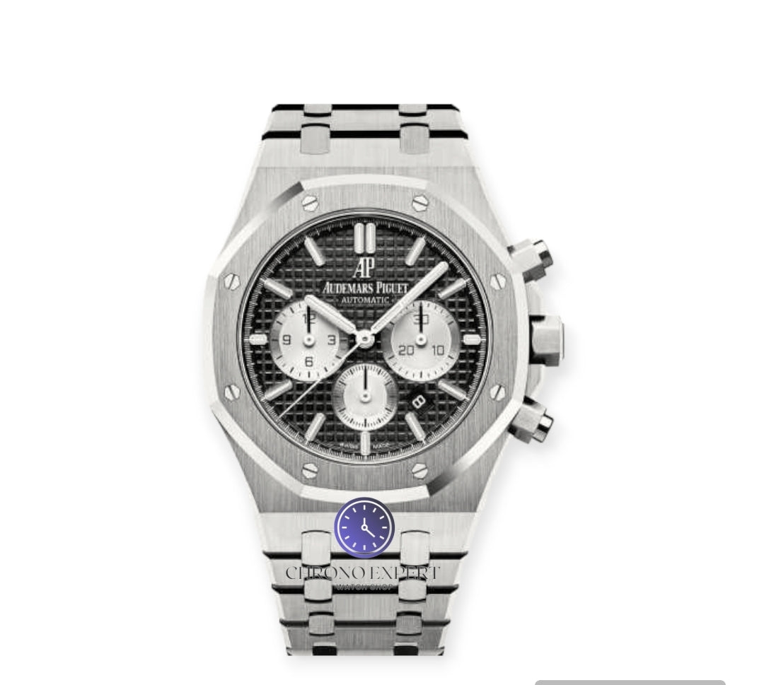 Royal Oak black dial chronograph