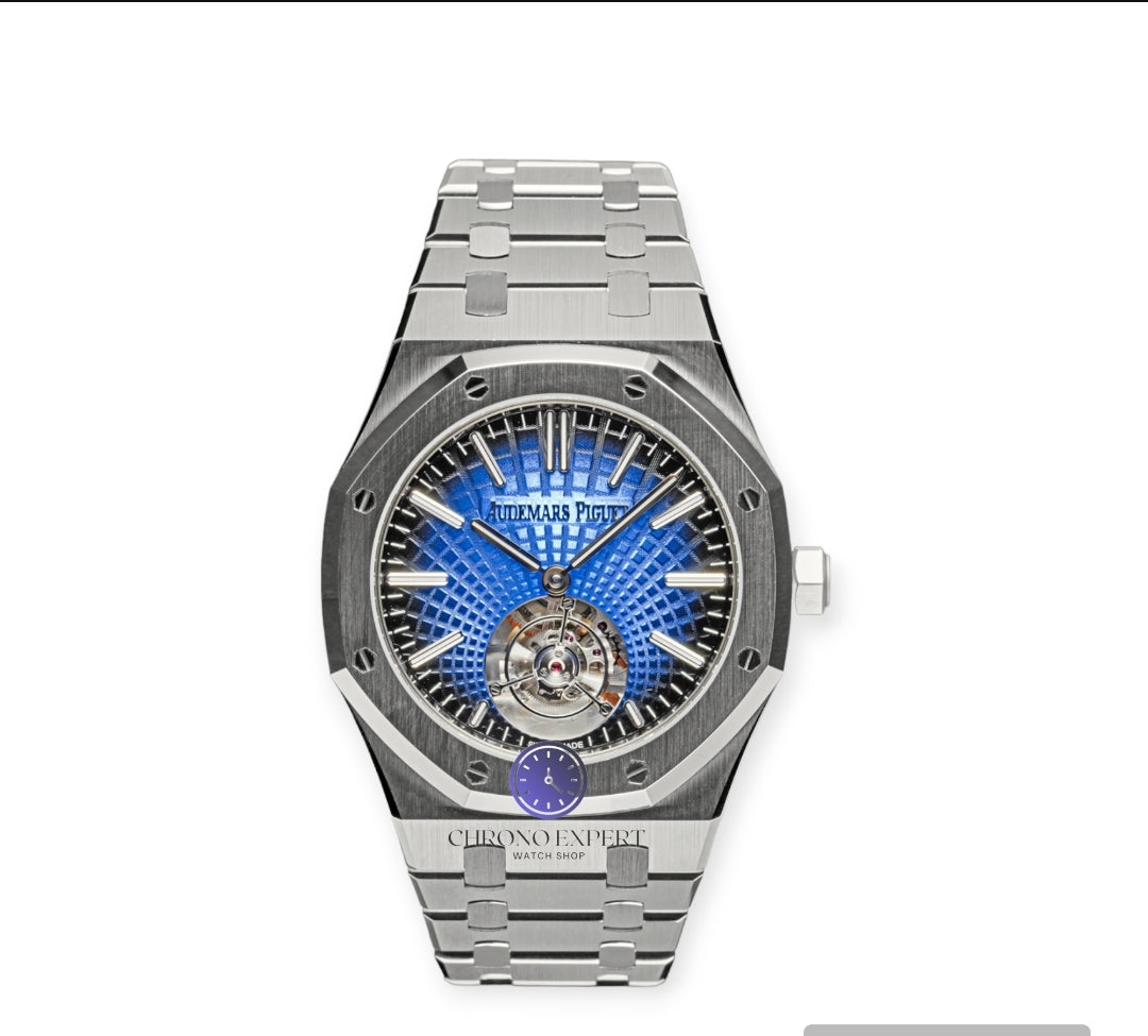 Roal Oak Blue dial Turbillon