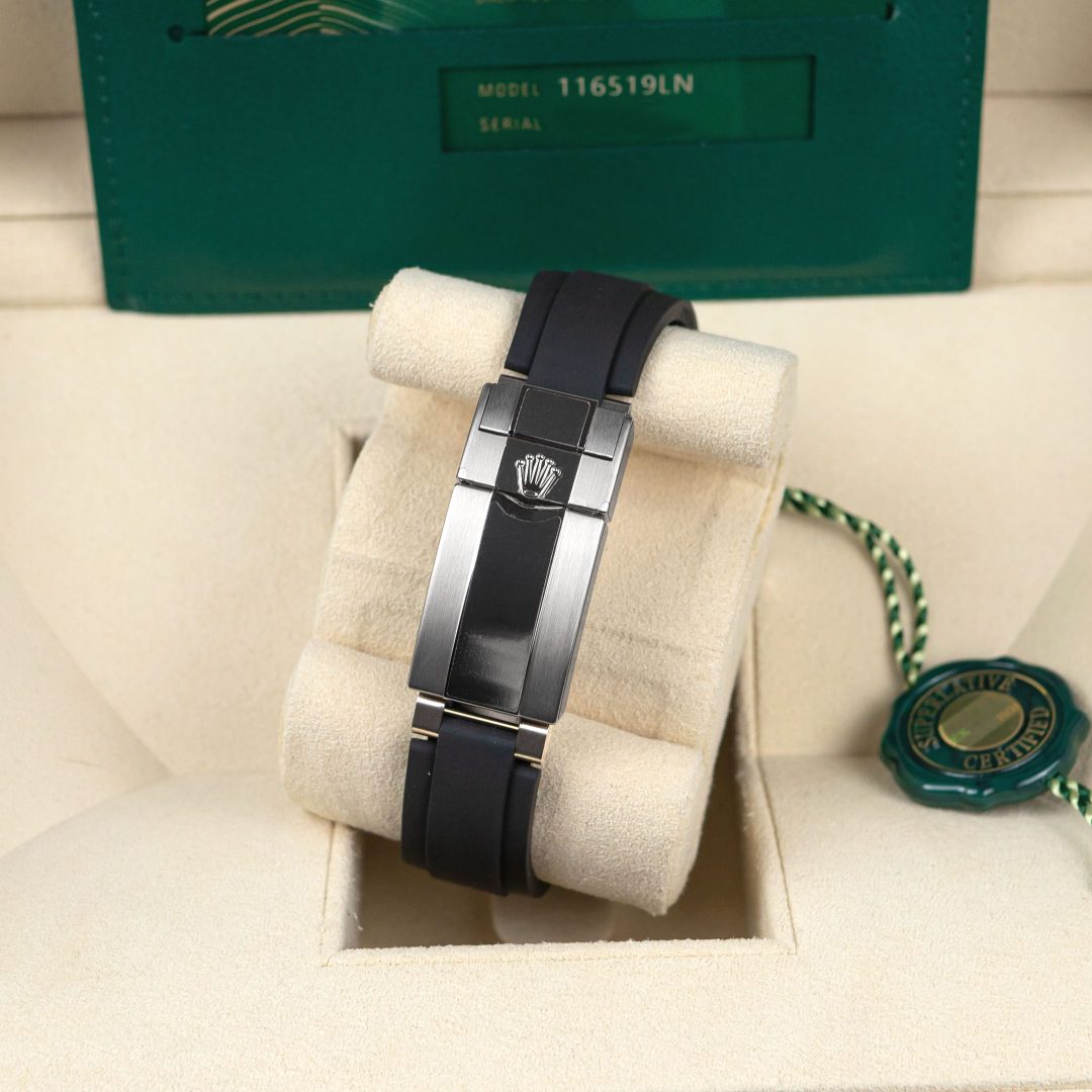 Rolex Daytona ‘Steel’ Dial White Gold Oysterflex