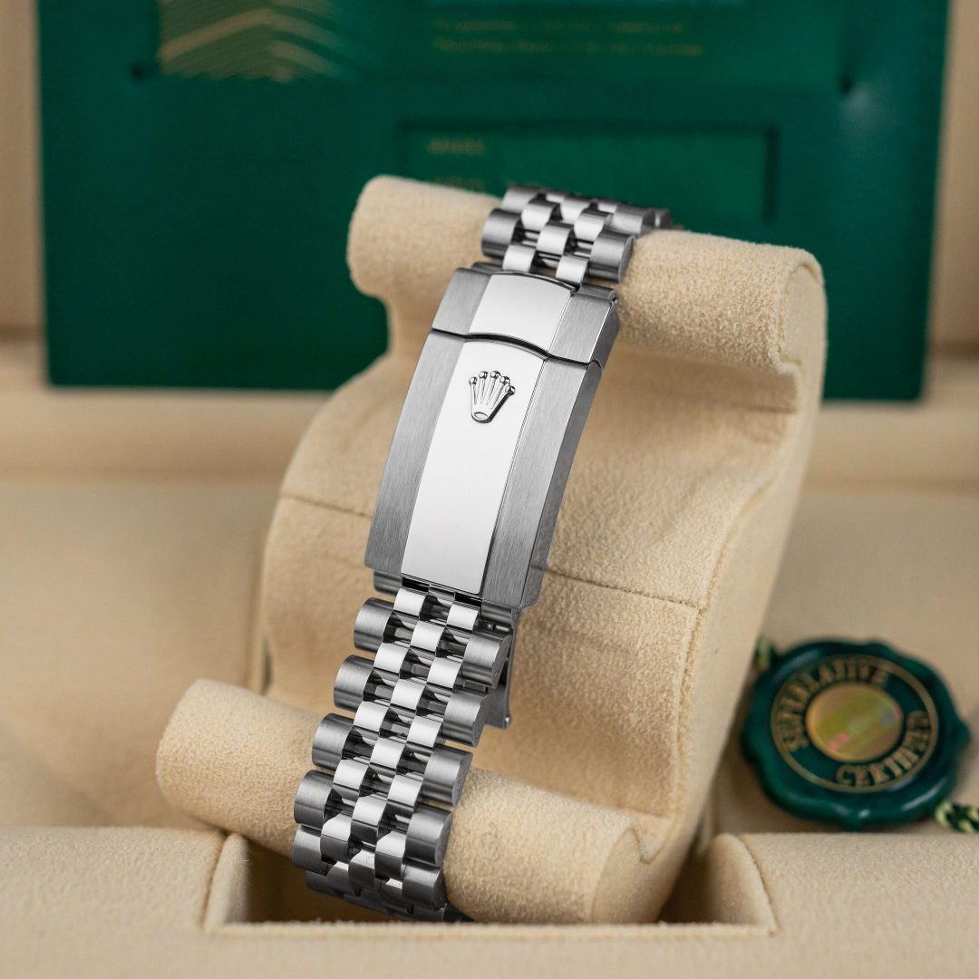 Datejust 36 Fluted ‘Olive-Green Palm Motif’ Dial Jubilee