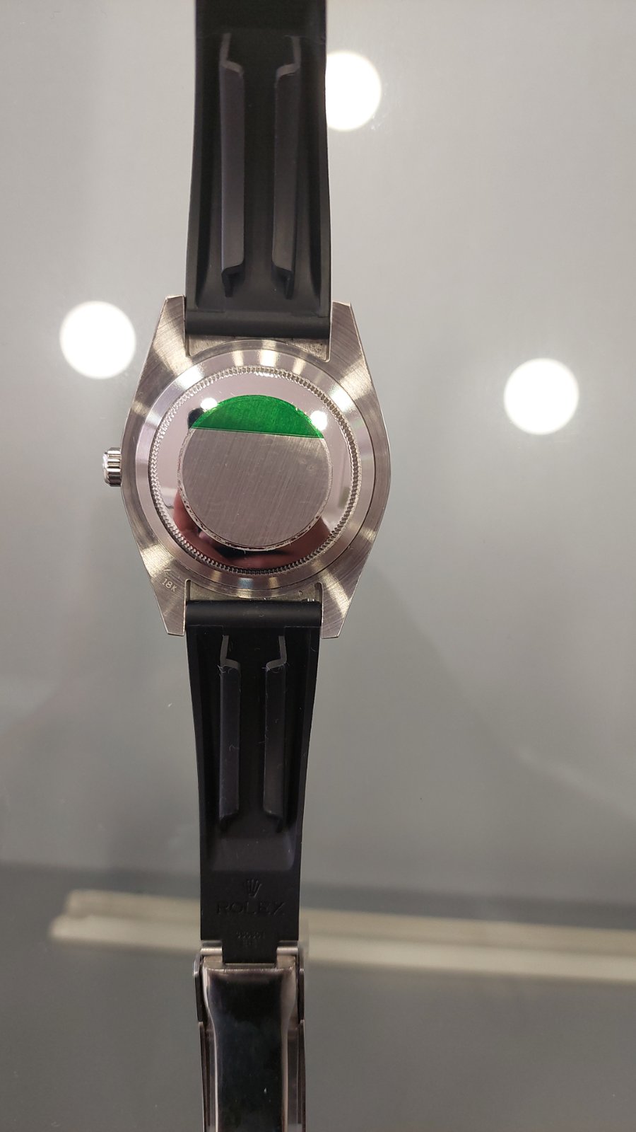 Sky Dweller black dial oyster flex