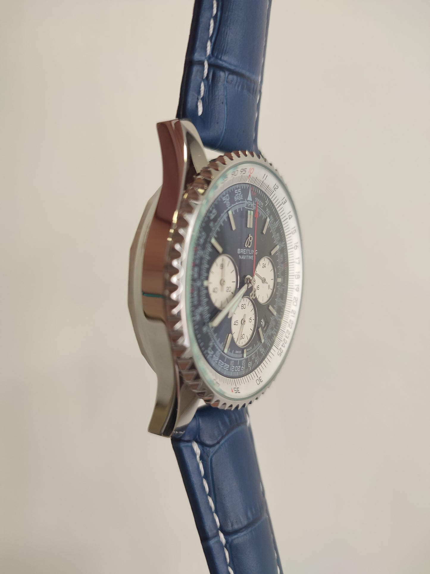Navitimer blue dial