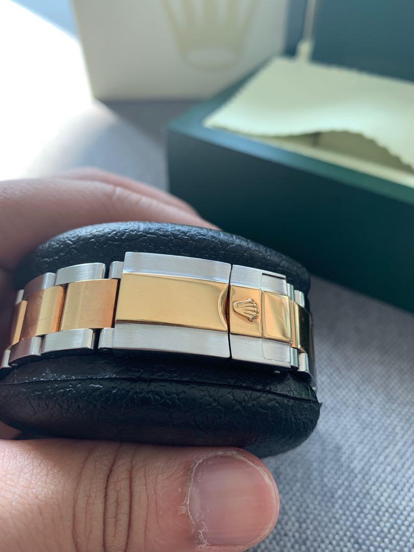Daytona two tone silver dial