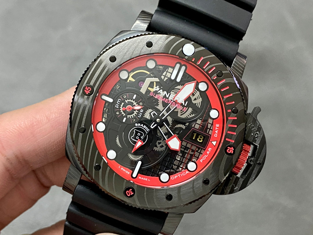 Panerai Submersible Brabus Red Edition