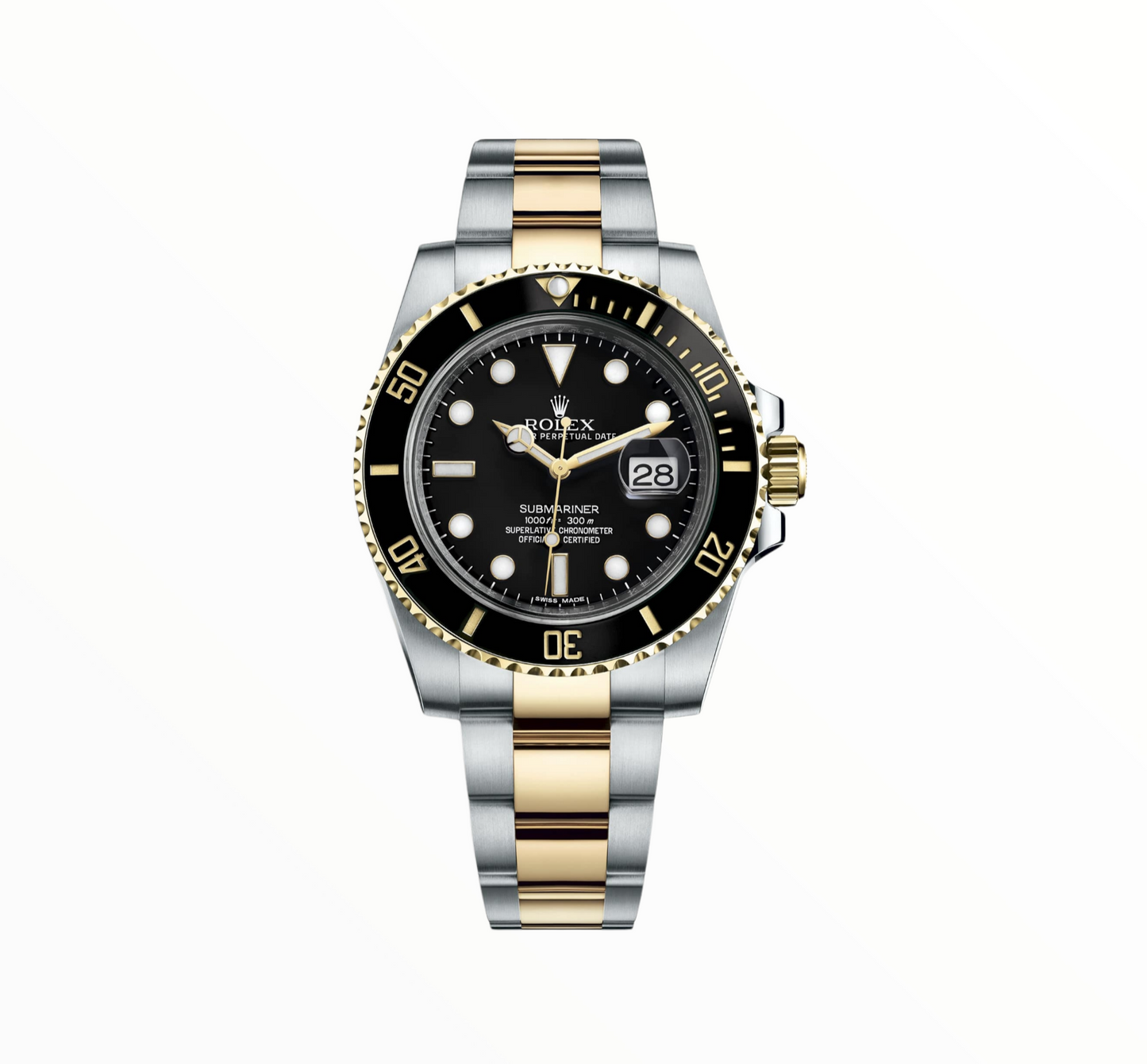 Submariner Two Tone Black Dial