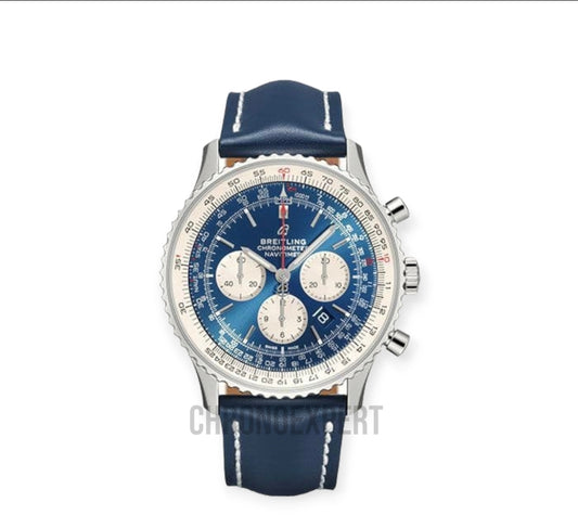 Navitimer blue dial