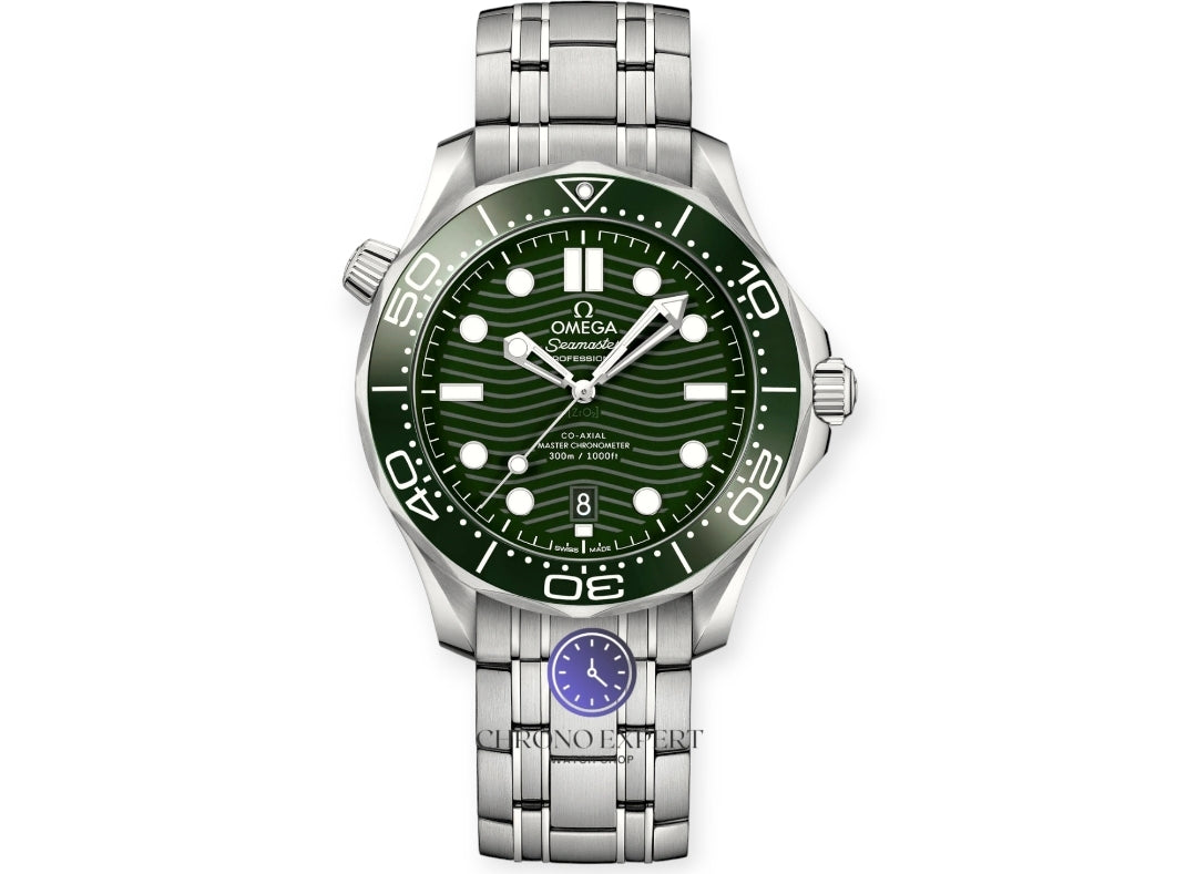 Omega Seamaster Diver 300m Co-Axial Master Chronometer 42 mm Green Dial