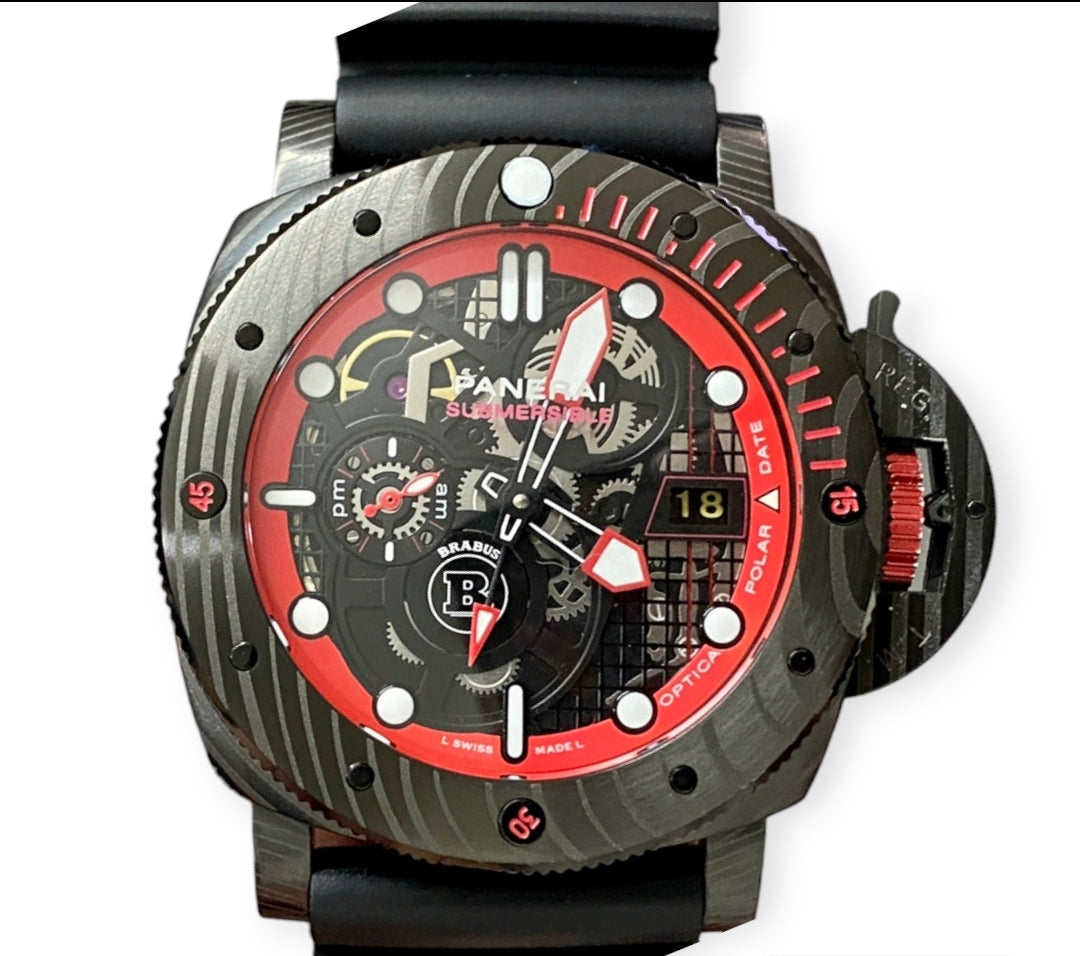 Panerai Submersible Brabus Red Edition