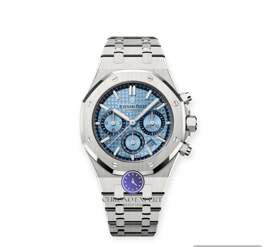 Royal Oak Ice Blue Dial