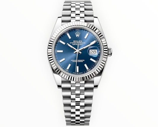 Date Just  ‘Blue Index’ Dial Jubilee