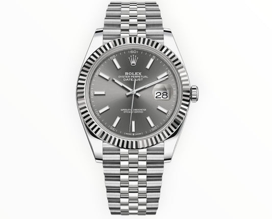 Rolex Datejust ‘Rhodium Index’ Dial Jubilee