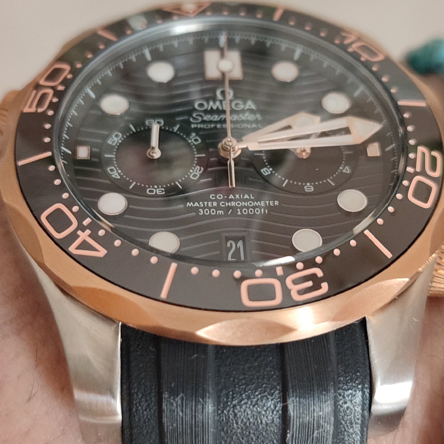 Omega Seamaster Professional Diver 300m Co‑Axial Master Chronometer Chronograph - 44mm