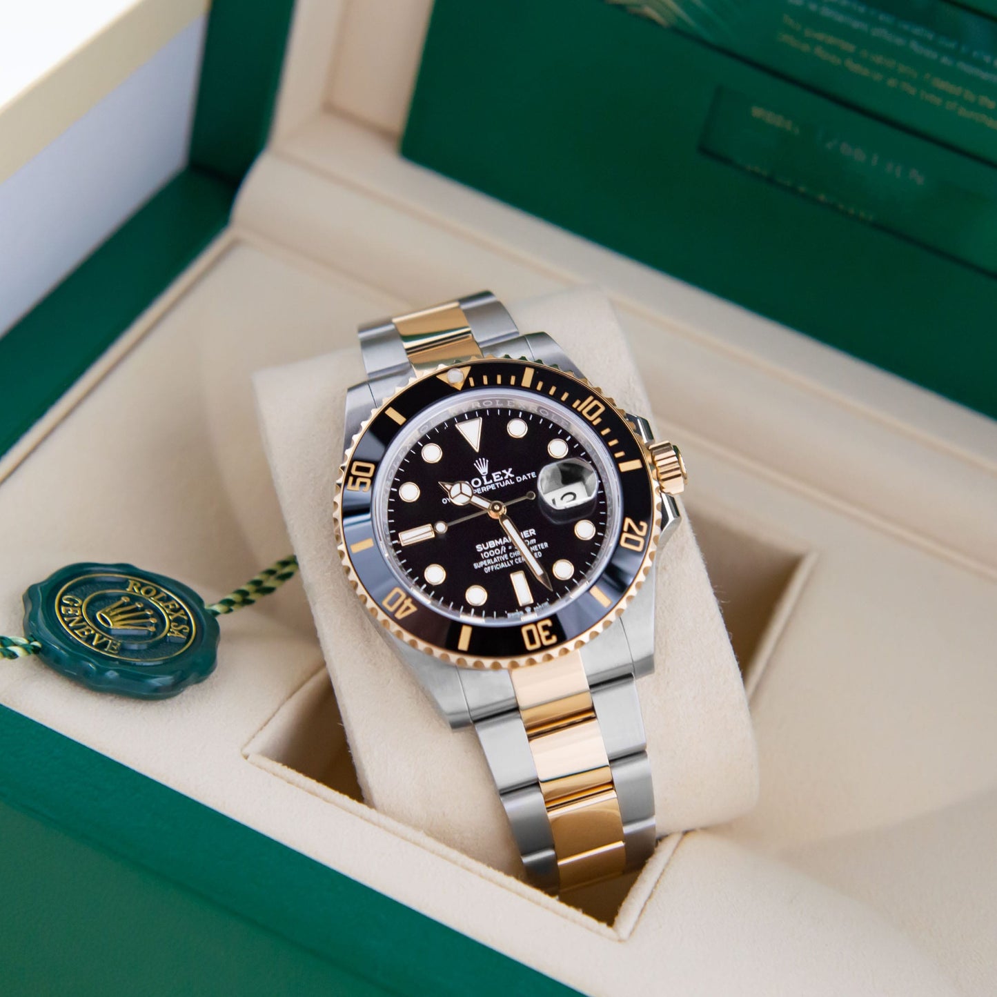 Submariner Two Tone Black Dial